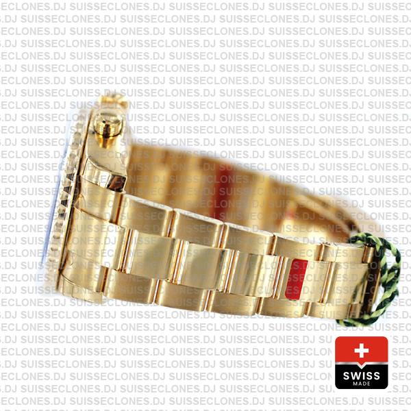 Rolex Yacht Master Ii 18k Yellow Gold White Dial Blue Ceramic Bezel 116688 44mm