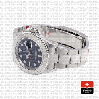Rolex Yacht-Master Platinum 904L Stainless Steel Blue Dial 40mm with Oyster Bracelet